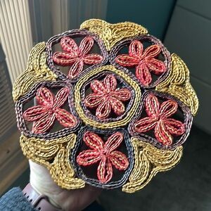 Vintage Wicker Pot Holder